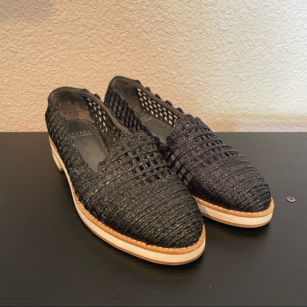 STUART WEITZMAN NWOT Woven espadrille/Flat